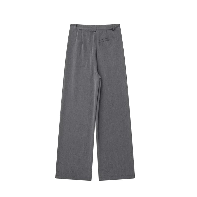 Wide Leg Business Casual Pant
