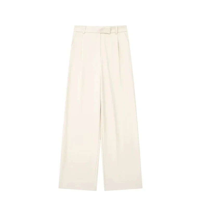 Wide Leg Business Casual Pant