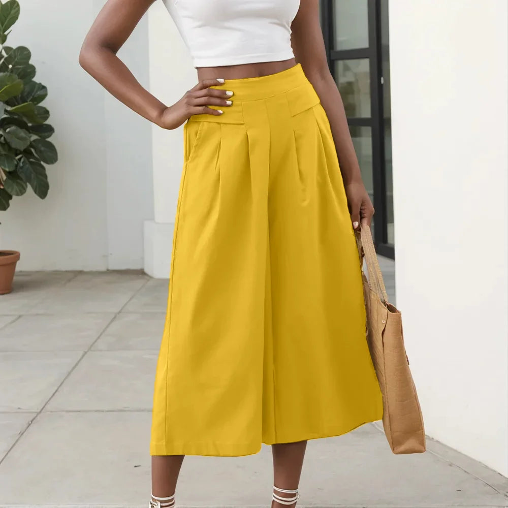 Linen Wide Leg Pants