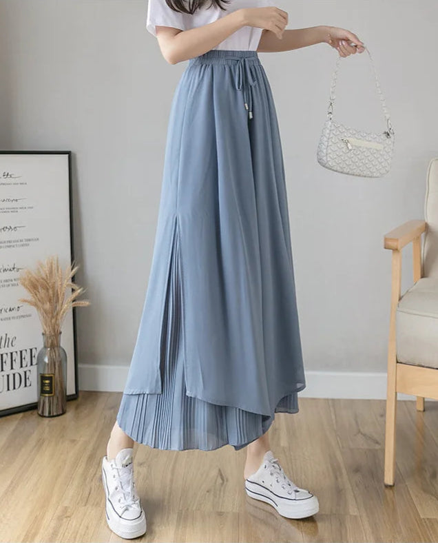 High Waist Wide Leg Pants