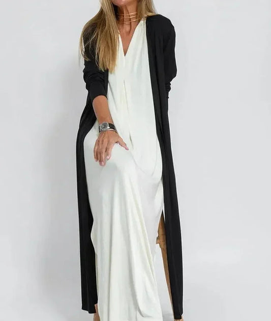 Long Sleeve Ankle Length Cardigan