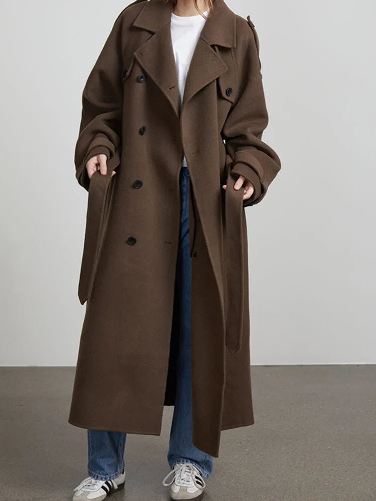 Black Long Coat For Women