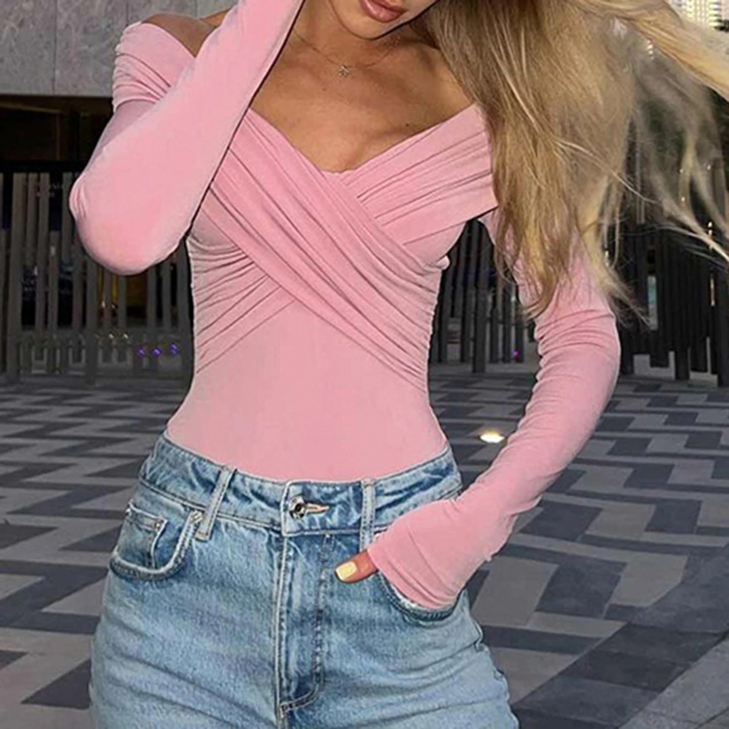 Off Shoulder Blouse