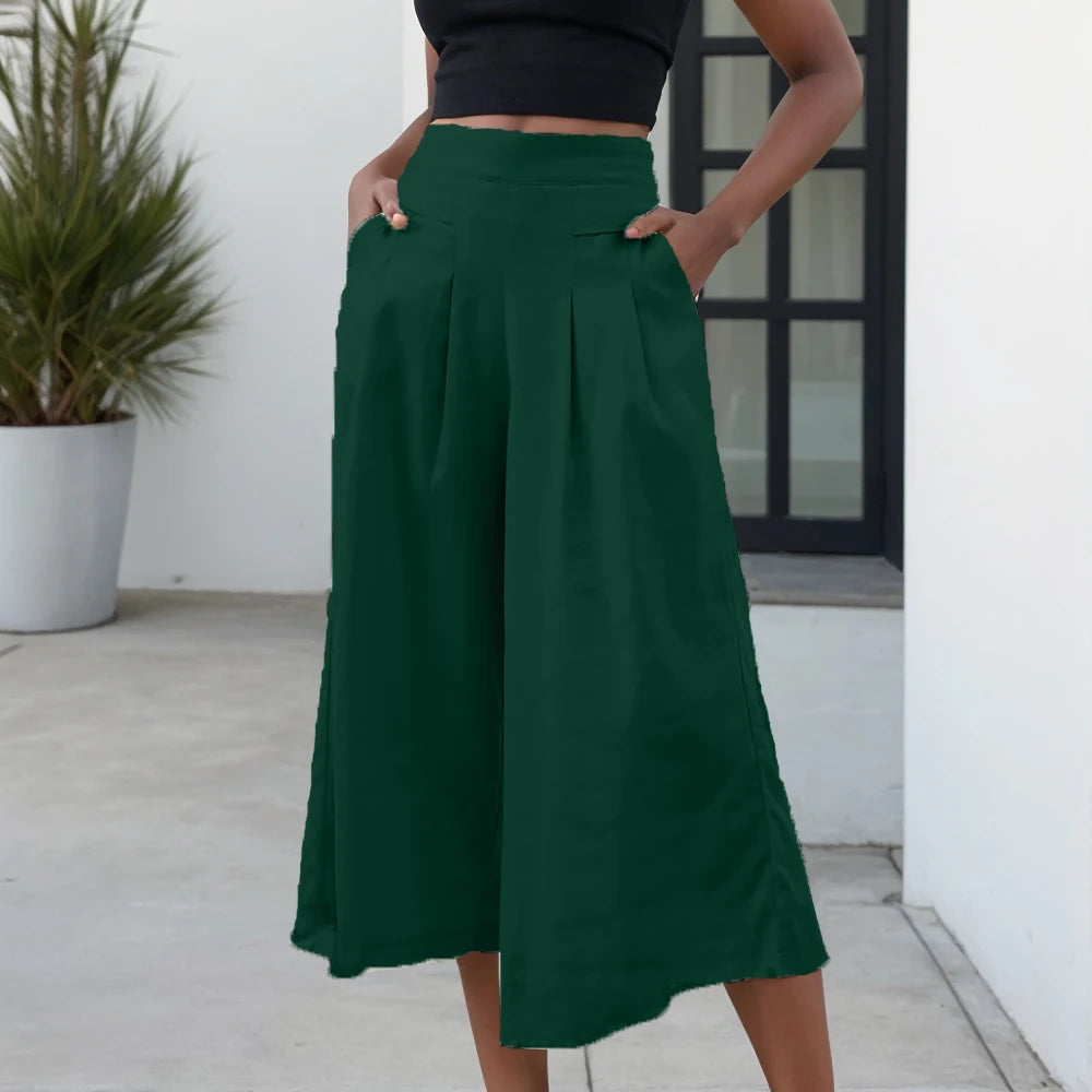 Linen Wide Leg Pants