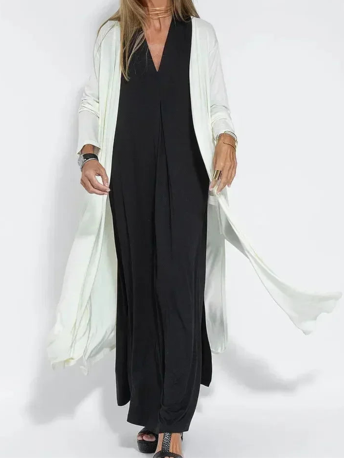 Long Sleeve Ankle Length Cardigan