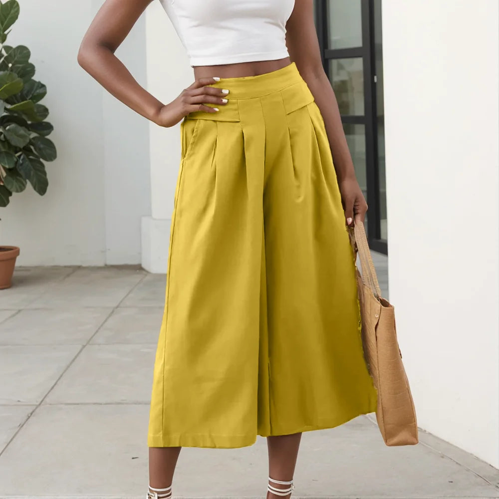 Linen Wide Leg Pants