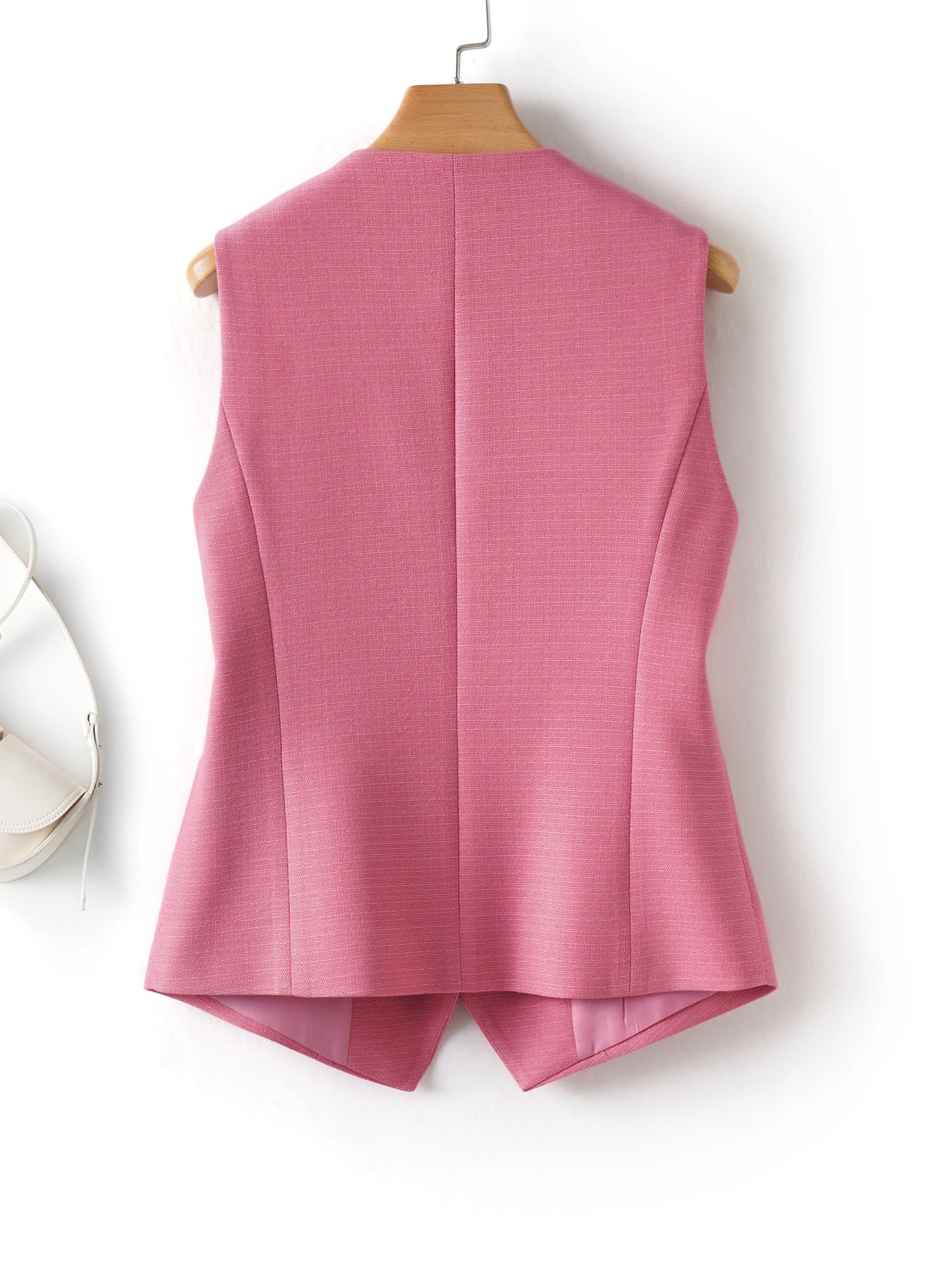 Sleeveless Suit Vest for Women