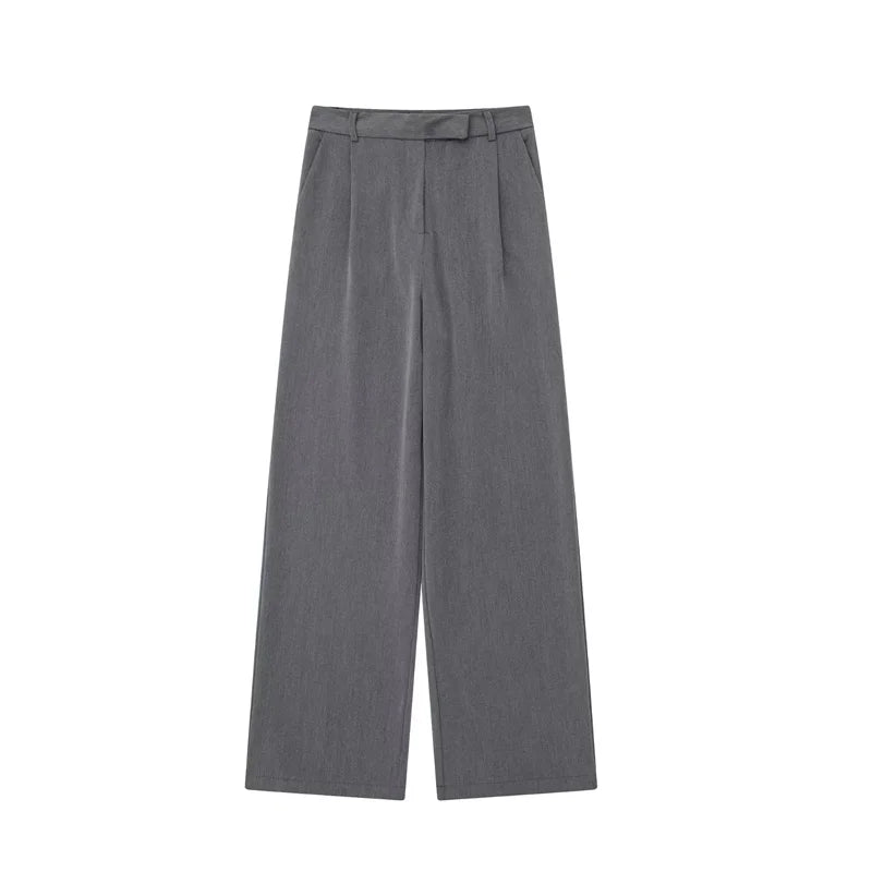 Wide Leg Business Casual Pant